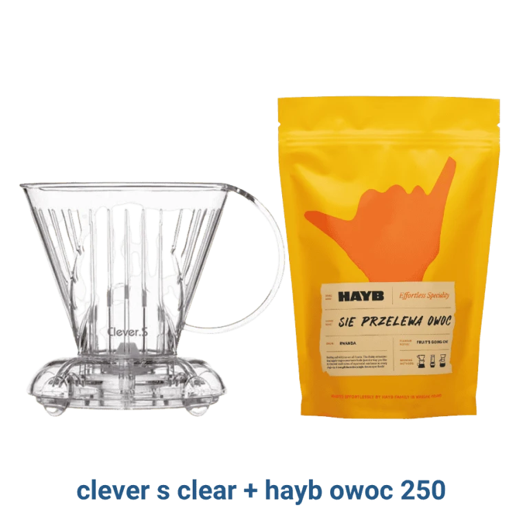 Clever S Clear + HAYB Owoc 250 | CoffeeLove
