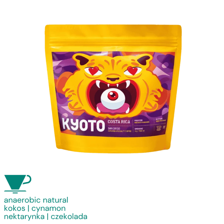 Kyoto Kostaryka San Diego filter 250 g | CoffeeLove