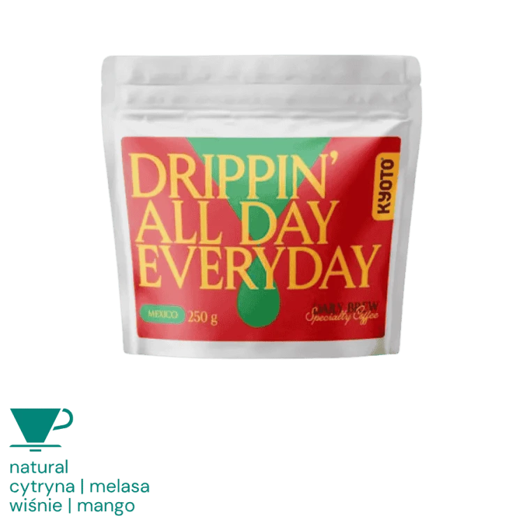 Kyoto Drippin' All Day Everyday Meksyk filter 250 g | CoffeeLove