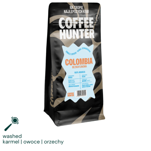 Coffee Hunter Colombia bezkofeinowa 1 kg | CoffeeLove