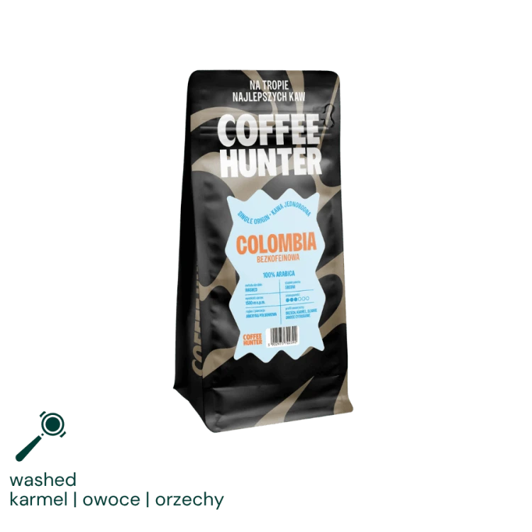 Coffee Hunter Colombia bezkofeinowa 250 g | CoffeeLove