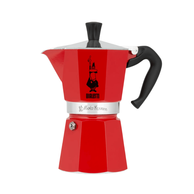 Bialetti Moka Express czerwona 6TZ | CoffeeLove
