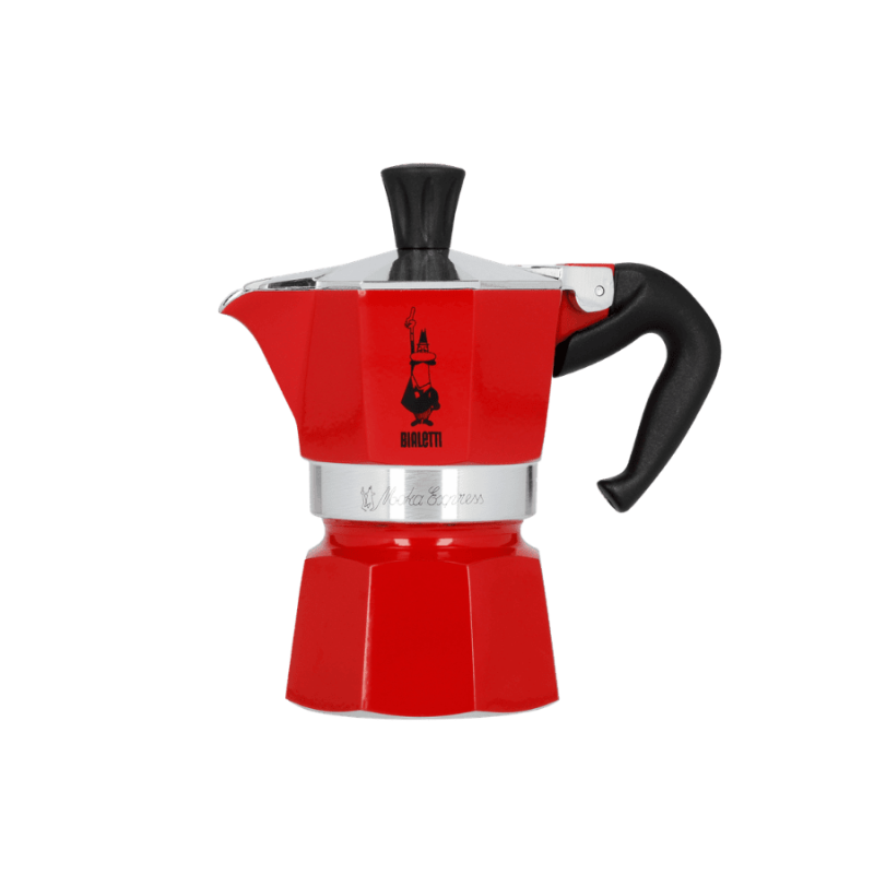 Bialetti Moka Express czerwona 1TZ | CoffeeLove