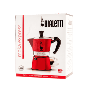 Bialetti Moka Express czerwona 1TZ | CoffeeLove
