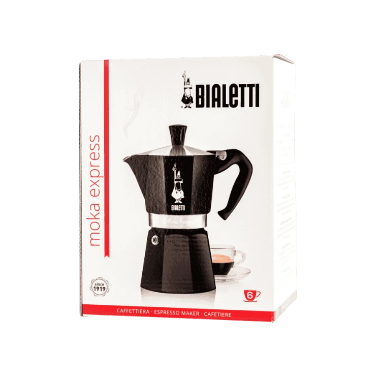 Bialetti Moka Express czarna 3TZ | CoffeeLove