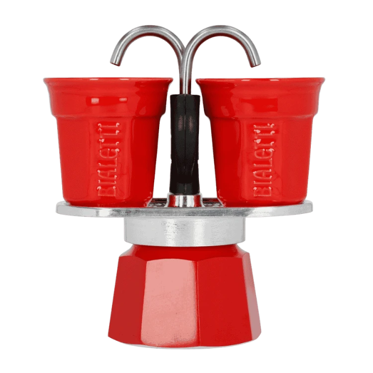 Bialetti Mini Express 2TZ + 2 filiżanki | CoffeeLove