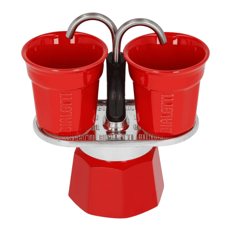 Bialetti Mini Express 2TZ + 2 filiżanki | CoffeeLove
