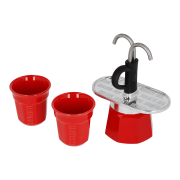 Bialetti Mini Express 2TZ + 2 filiżanki | CoffeeLove