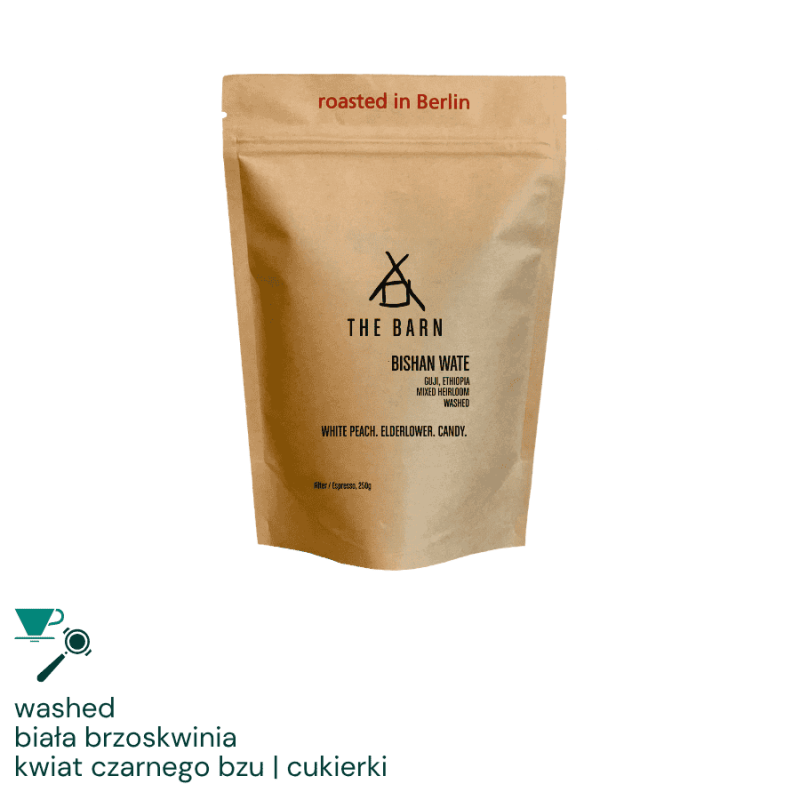 The Barn Etiopia Bishan Wate omniroast 250 g | CoffeeLove