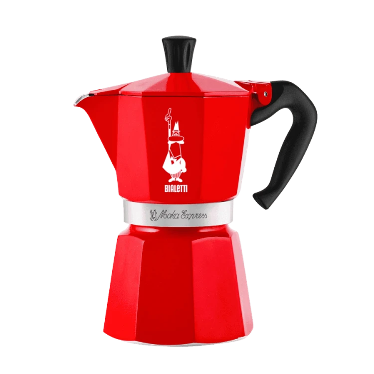 Bialetti Nutcracker Moka Express 6TZ + kubki zestaw | CoffeeLove