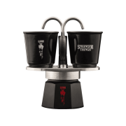 Bialetti Mini Express Stranger Things 2tz i 2 Filiżanki 90ml | CoffeeLove