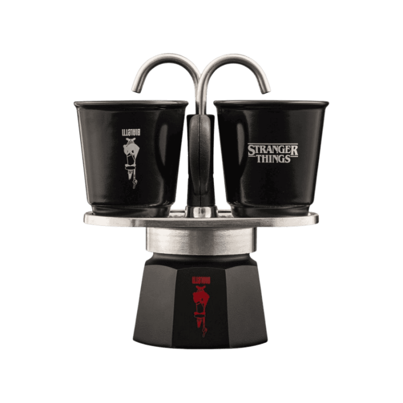 Bialetti Mini Express Stranger Things 2tz i 2 Filiżanki 90ml | CoffeeLove