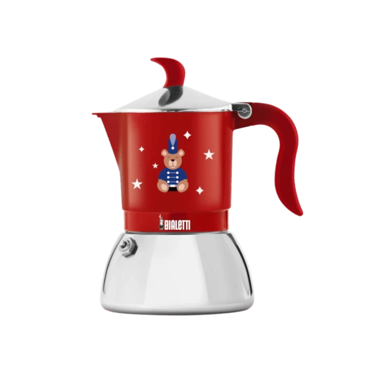 Bialetti Fiammetta Joyful Christmas czerwona 2TZ | CoffeeLove