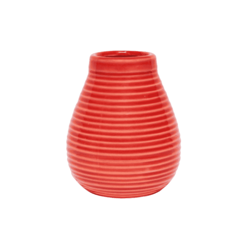 Naczynie do yerba mate Matero Czerwone 210 ml