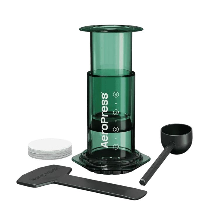 AeroPress Clear Green | CoffeeLove