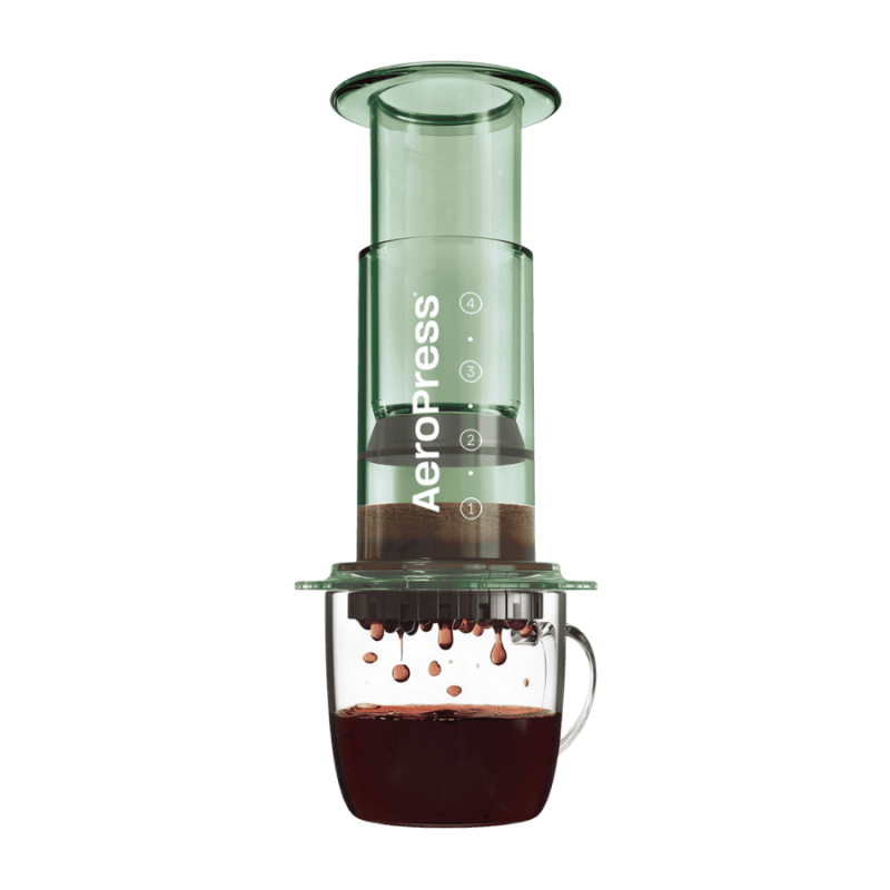 AeroPress Clear Green | CoffeeLove