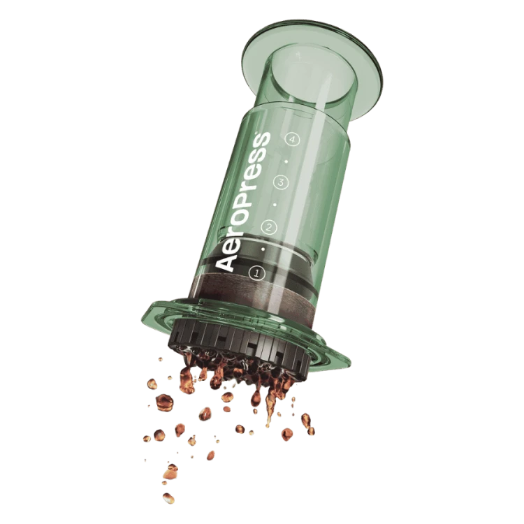 AeroPress Clear Green | CoffeeLove