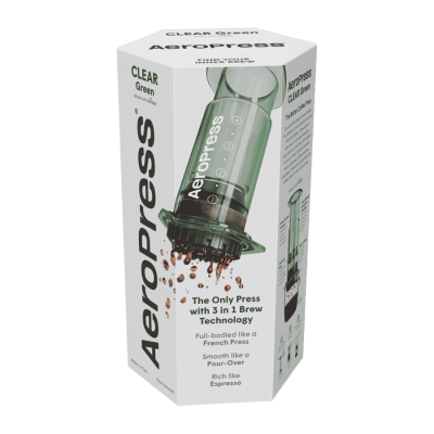 AeroPress Clear Green | CoffeeLove