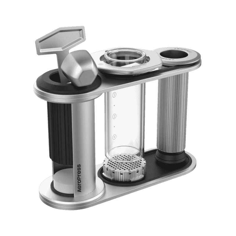 AeroPress Organizer Stainless Steel zestaw | CoffeeLove