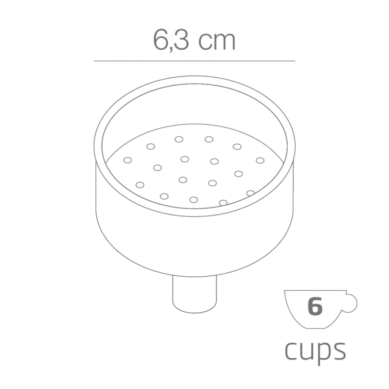 Forever Lejek do kawiarek Miss Diamond 6TZ | CoffeeLove