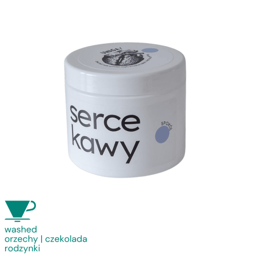 Serce Kawy Brazylia Spokój filter 250 g | CoffeeLove