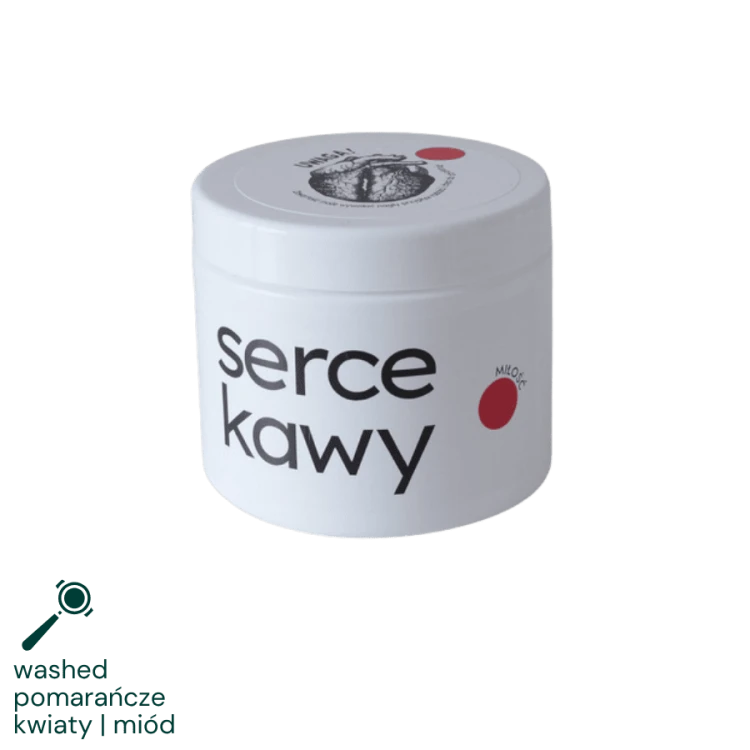 Serce Kawy Etiopia Miłość | CoffeeLove