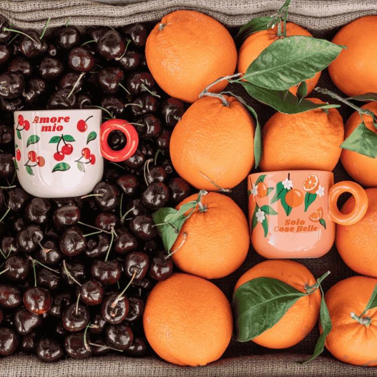 Bialetti Fruit Vibes zestaw 2 kubków 350 ml | CoffeeLove