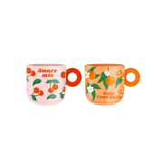 Bialetti Fruit Vibes zestaw 2 kubków 350 ml | CoffeeLove