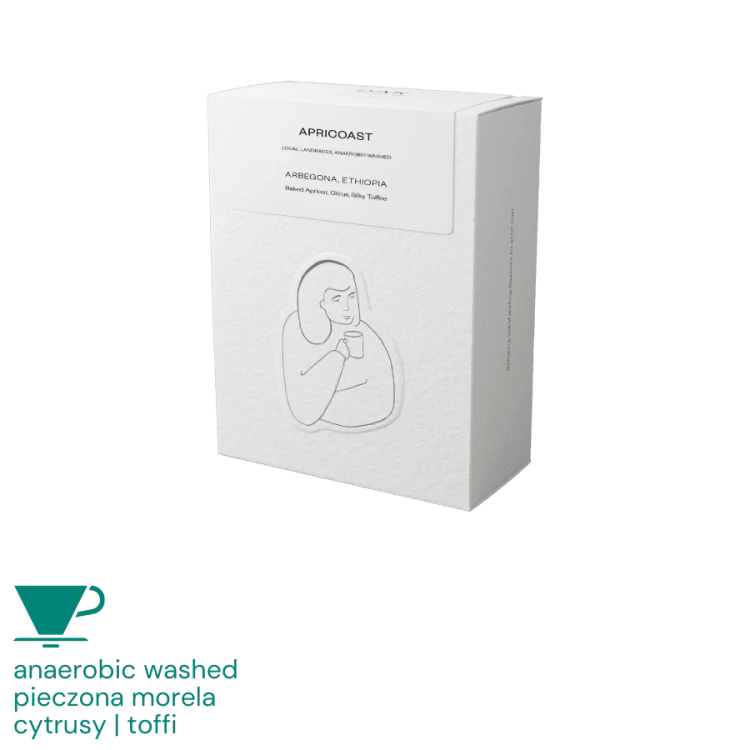 DAK Etiopia Apricoast filtr 200 g | CoffeeLove