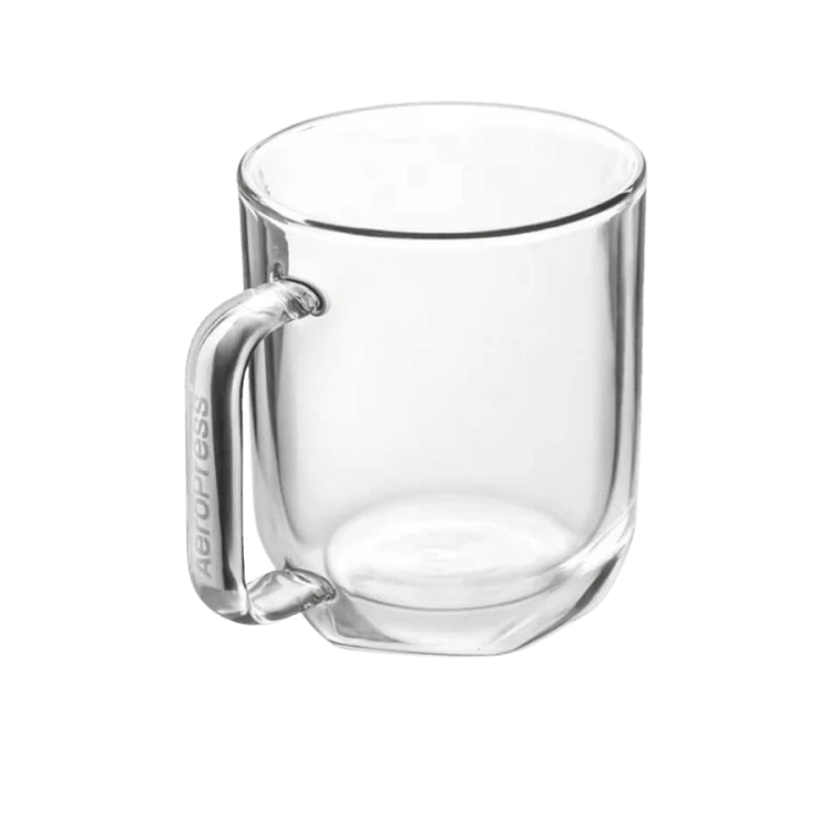 AeroPress Double Wall Glass Coffee Mug | CoffeeLove