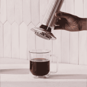 AeroPress Double Wall Glass Coffee Mug | CoffeeLove