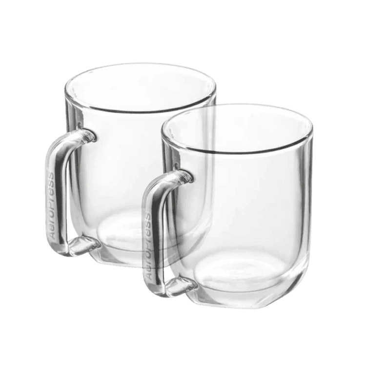 AeroPress Double Wall Glass Coffee Mug | CoffeeLove