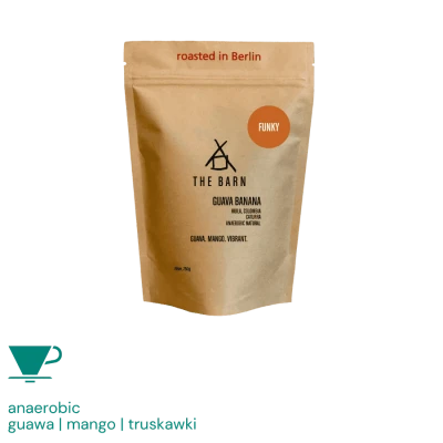 The Barn Kolumbia El Vergel Guava Banana filter 250 g