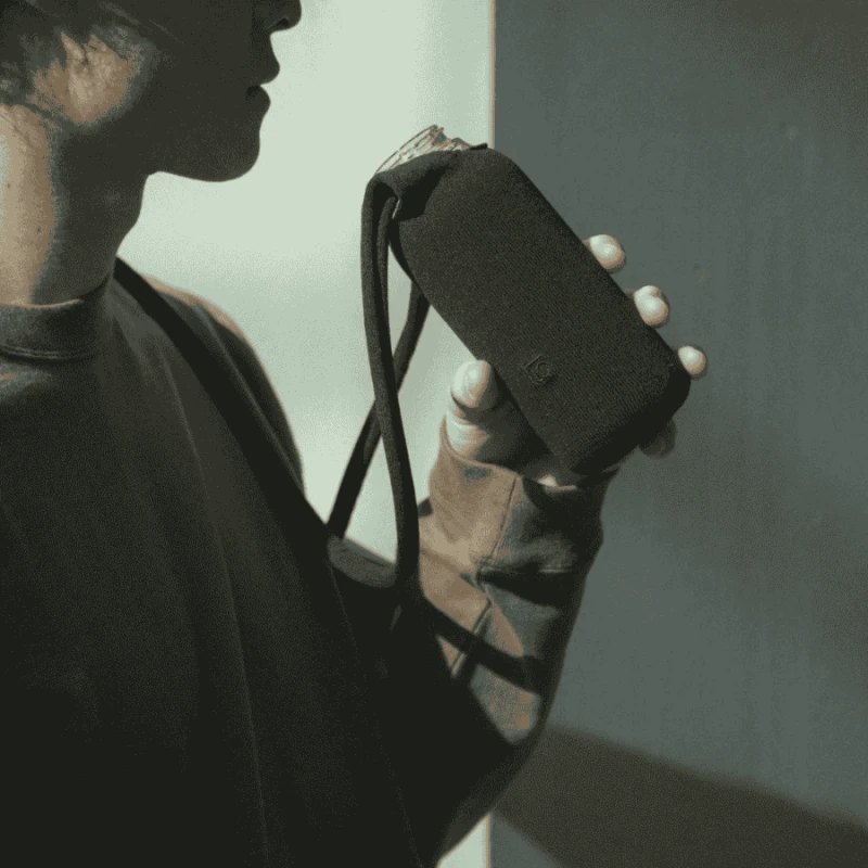 Kinto Futo bottle sling bag black | CoffeeLove