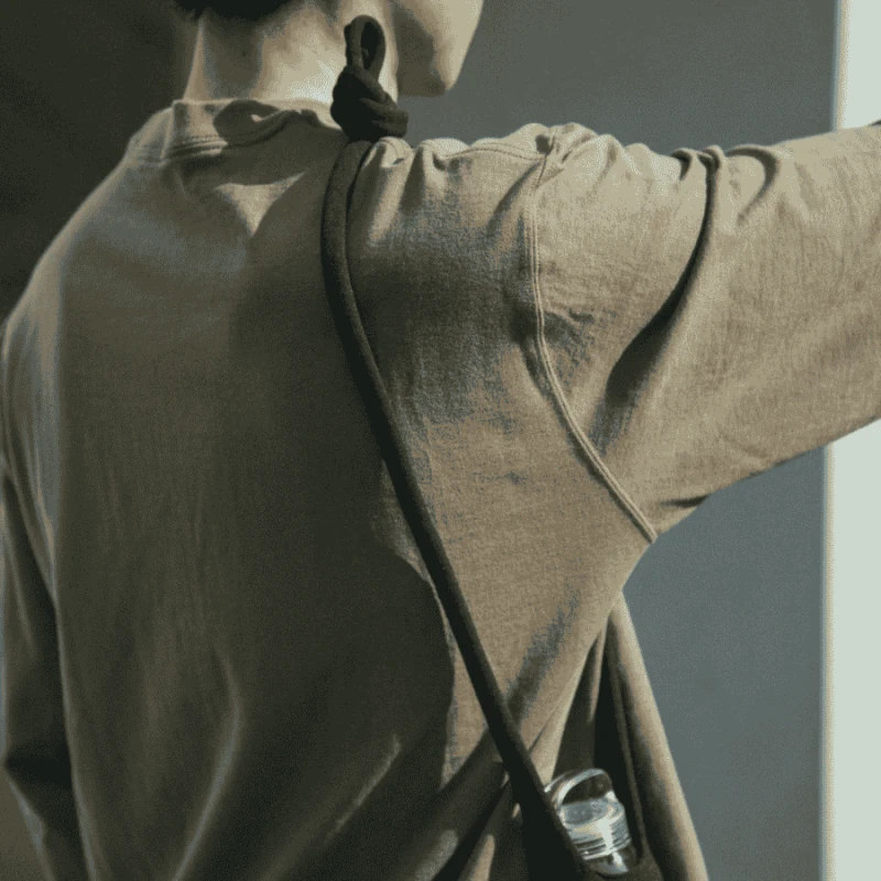 Kinto Futo bottle sling bag black | CoffeeLove