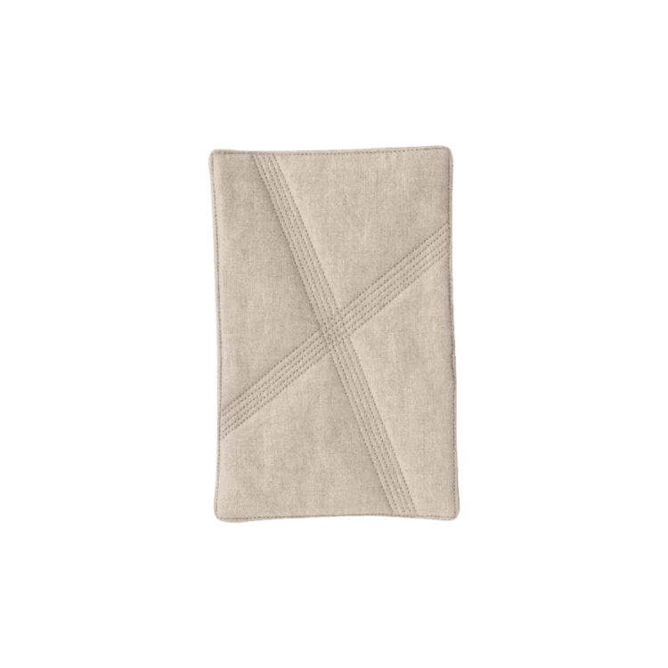 Kinto Futo linen pot holder natural | CoffeeLove