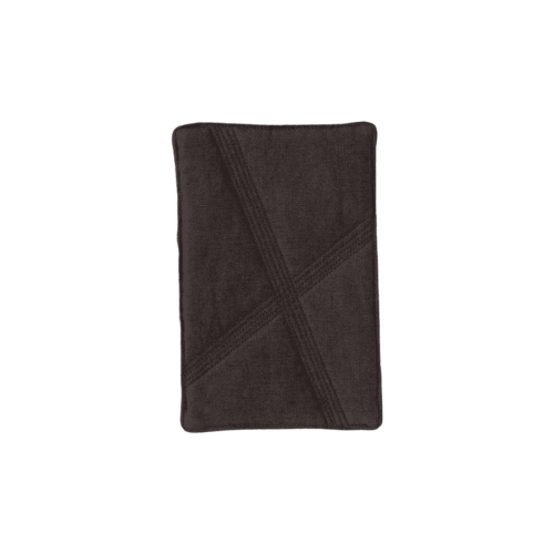 Kinto Futo linen pot holder charcoal | CoffeeLove