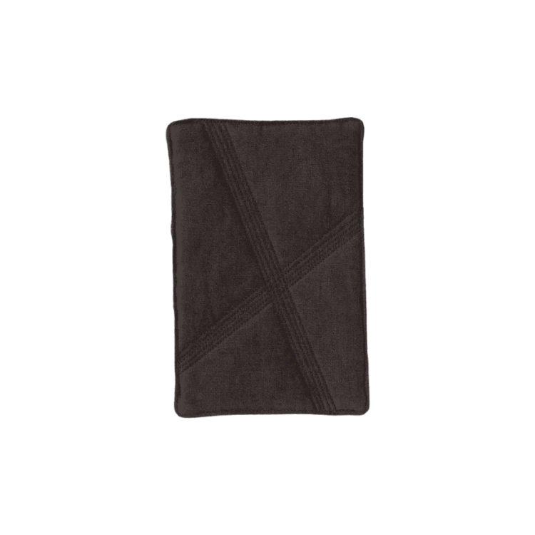 Kinto Futo linen pot holder charcoal | CoffeeLove