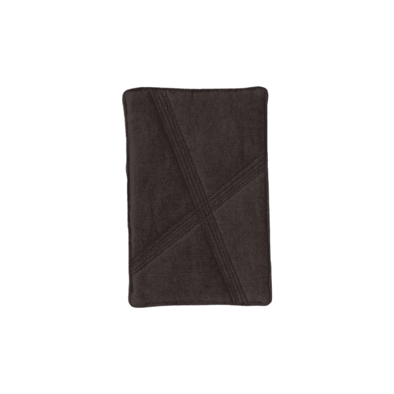 Kinto Futo linen pot holder charcoal | CoffeeLove