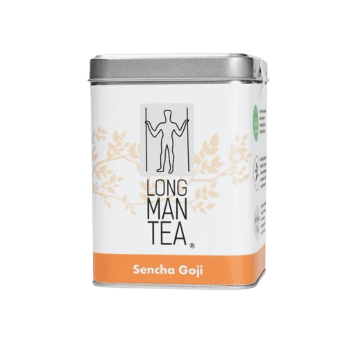 Long Man Tea Sencha Goji herbata sypana w puszce 120g