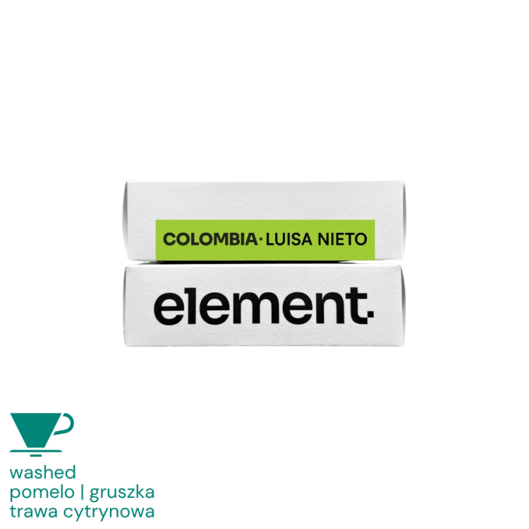 element. Kolumbia Luisa Nieto filter 100 g | CoffeeLove