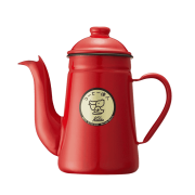 Kalita Enamel Pot Kettle 1.0 l Red | CoffeeLove