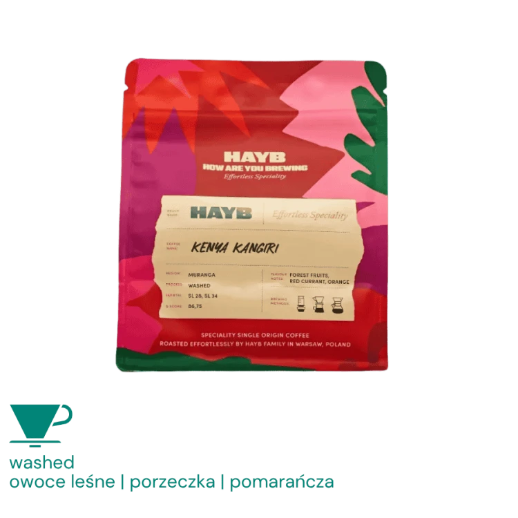 HAYB Kenia Kangiri filter 250 g | CoffeeLove