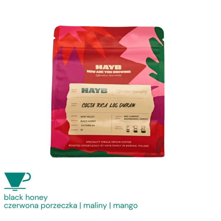 HAYB Kostaryka Los Duran 250 g | CoffeeLove
