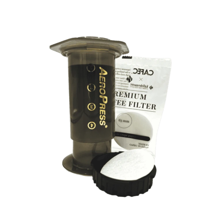 Filtry papierowe Cafec Aeropress 100 sztuk | CoffeeLove