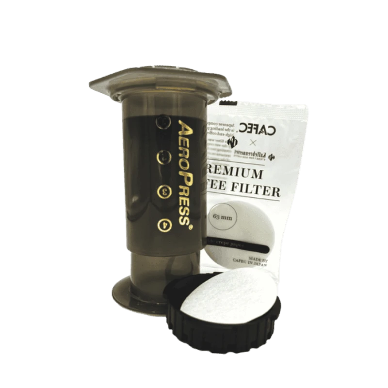 Filtry papierowe Cafec Aeropress 100 sztuk | CoffeeLove