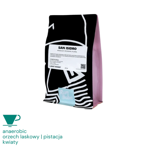 Rum Baba Kostaryka San Isidro filter 250 g