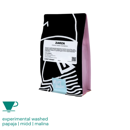 Rum Baba Kolumbia Zarza filter 250 g - seria Liquid Diamond