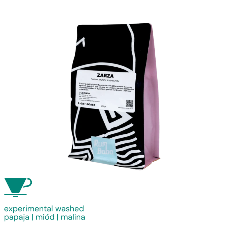 Rum Baba Kolumbia Zarza filter 250 g | CoffeeLove