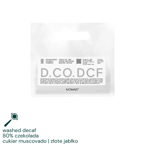 Nomad Coffee Kolumbia Chambaku Decaf 250 g | CoffeeLove